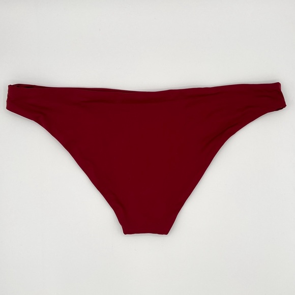 L*Space Swim Bottom Separate Burgundy Size XL - Picture 2 of 3